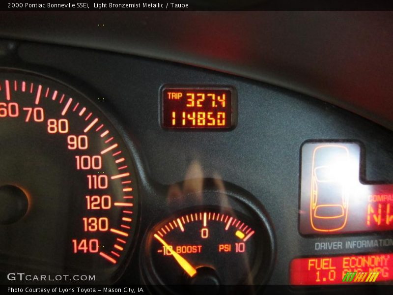 Light Bronzemist Metallic / Taupe 2000 Pontiac Bonneville SSEi
