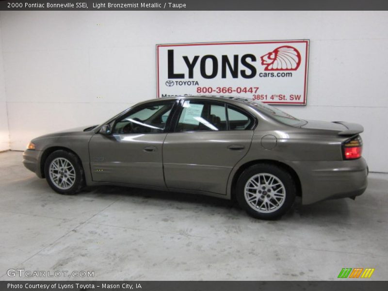 Light Bronzemist Metallic / Taupe 2000 Pontiac Bonneville SSEi