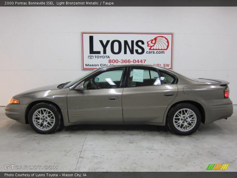 Light Bronzemist Metallic / Taupe 2000 Pontiac Bonneville SSEi