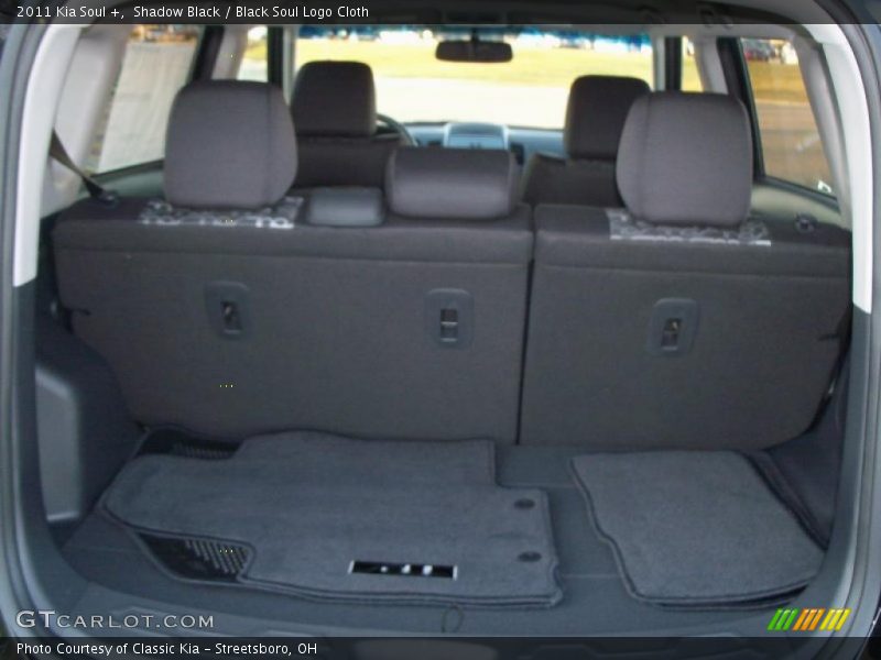 Shadow Black / Black Soul Logo Cloth 2011 Kia Soul +