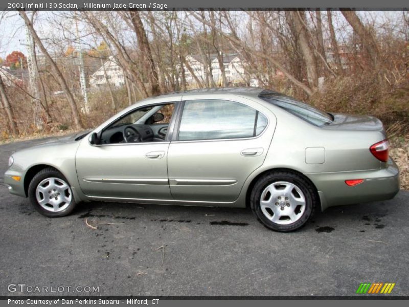 Millenium Jade Green / Sage 2001 Infiniti I 30 Sedan