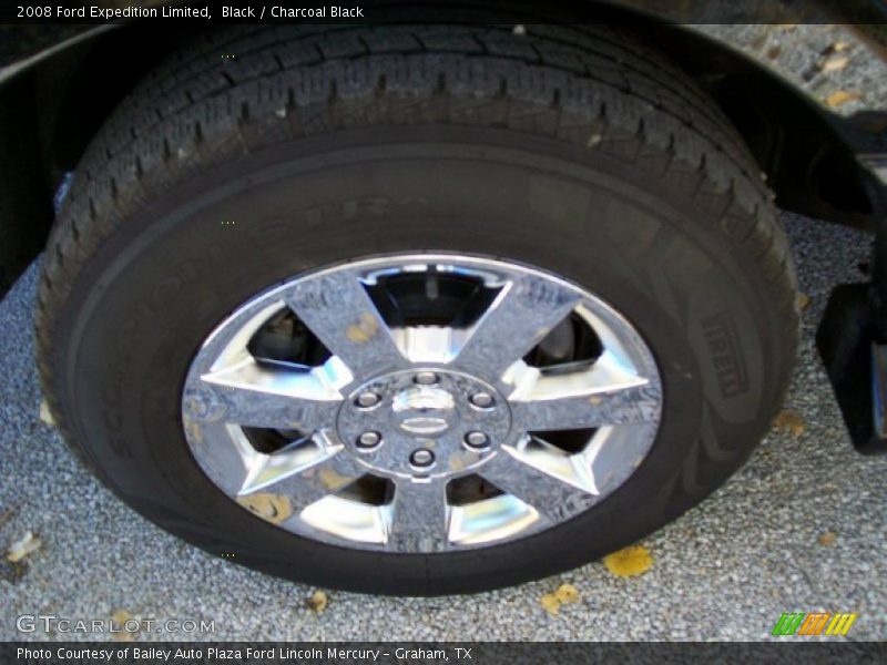 Black / Charcoal Black 2008 Ford Expedition Limited