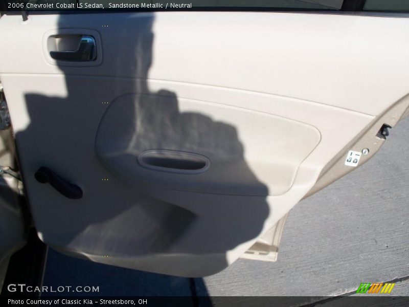 Sandstone Metallic / Neutral 2006 Chevrolet Cobalt LS Sedan