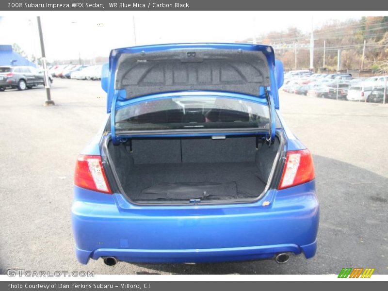 WR Blue Mica / Carbon Black 2008 Subaru Impreza WRX Sedan