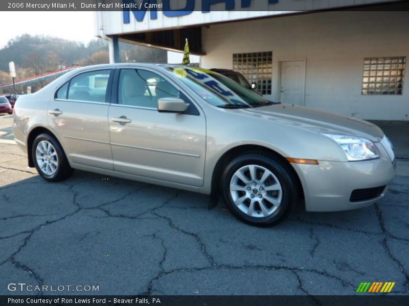 Dune Pearl Metallic / Camel 2006 Mercury Milan I4