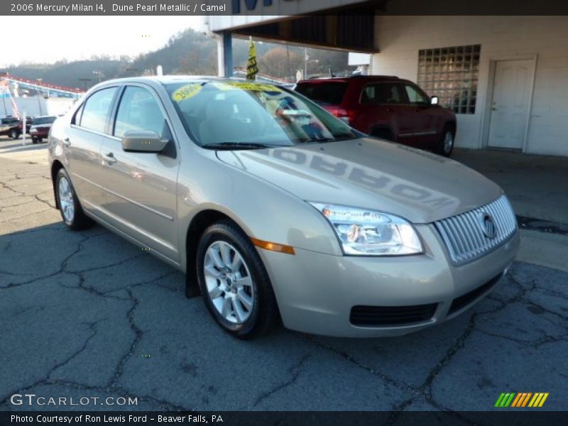 Dune Pearl Metallic / Camel 2006 Mercury Milan I4