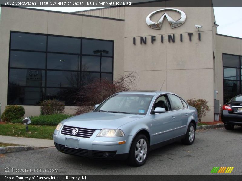 Blue Silver Metallic / Black 2002 Volkswagen Passat GLX 4Motion Sedan