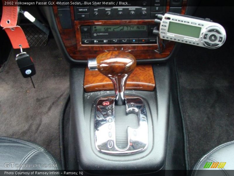  2002 Passat GLX 4Motion Sedan 5 Speed Tiptronic Automatic Shifter