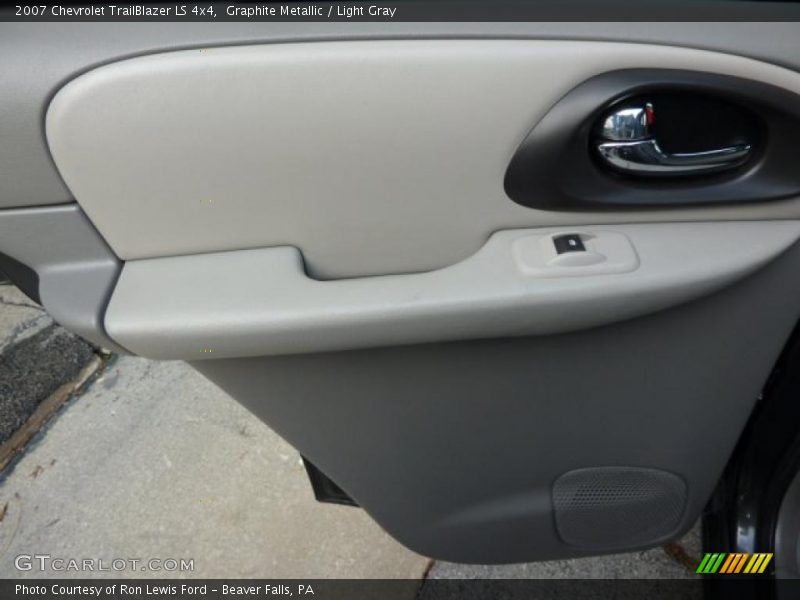 Graphite Metallic / Light Gray 2007 Chevrolet TrailBlazer LS 4x4
