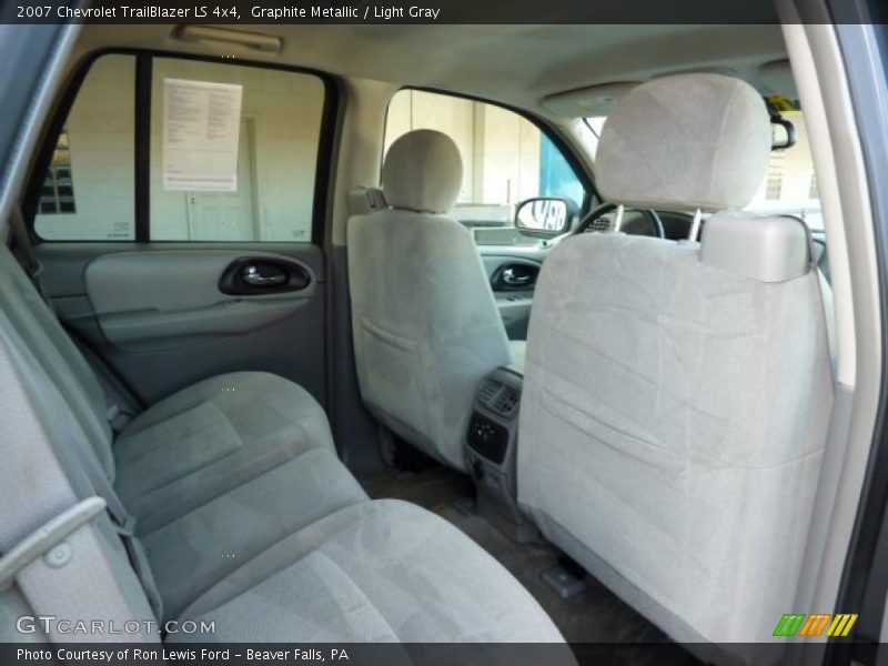 Graphite Metallic / Light Gray 2007 Chevrolet TrailBlazer LS 4x4