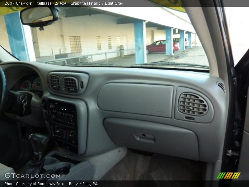 Graphite Metallic / Light Gray 2007 Chevrolet TrailBlazer LS 4x4
