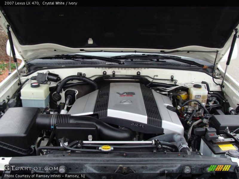 2007 LX 470 Engine - 4.7 Liter DOHC 32-Valve VVT V8
