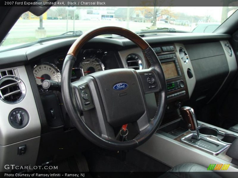 Black / Charcoal Black 2007 Ford Expedition Limited 4x4