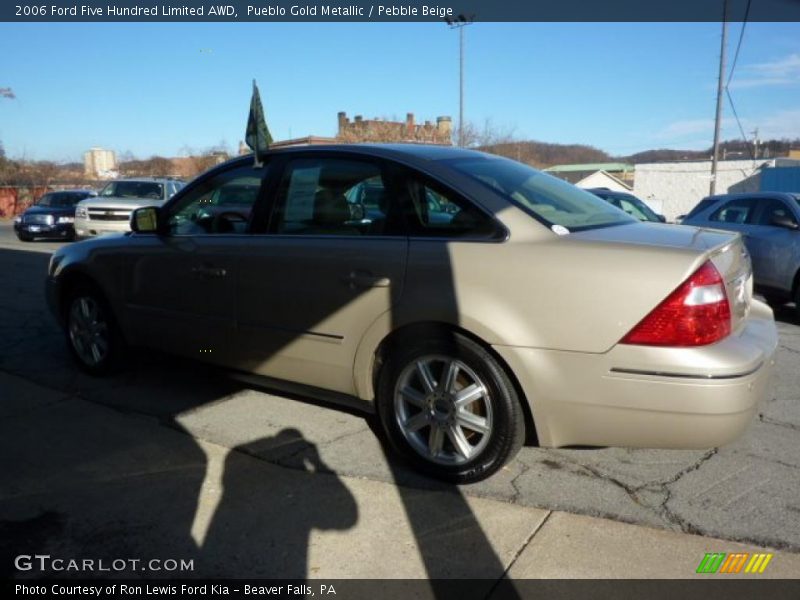 Pueblo Gold Metallic / Pebble Beige 2006 Ford Five Hundred Limited AWD
