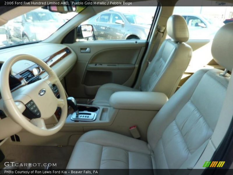 Pueblo Gold Metallic / Pebble Beige 2006 Ford Five Hundred Limited AWD