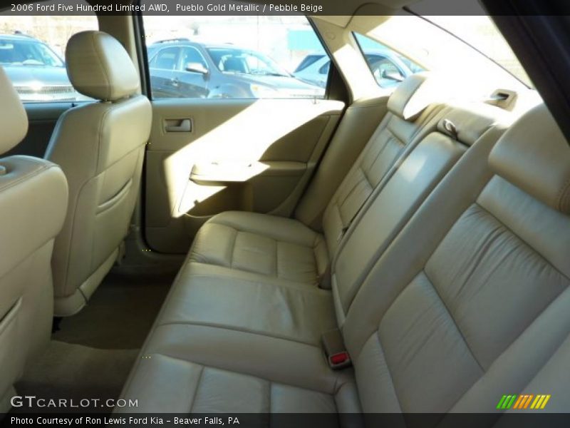  2006 Five Hundred Limited AWD Pebble Beige Interior