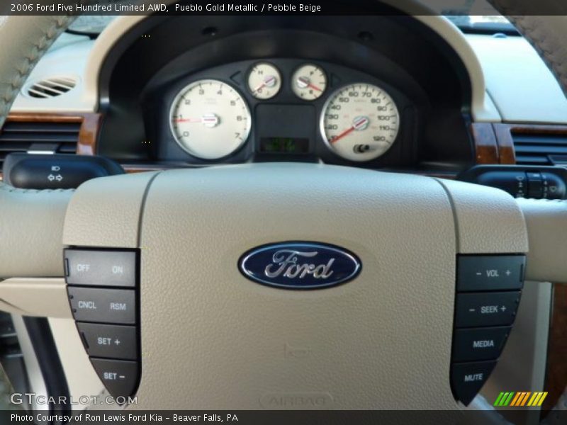 Controls of 2006 Five Hundred Limited AWD