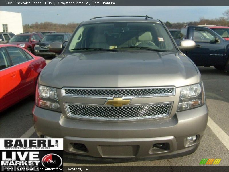 Graystone Metallic / Light Titanium 2009 Chevrolet Tahoe LT 4x4