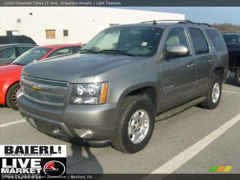 Graystone Metallic / Light Titanium 2009 Chevrolet Tahoe LT 4x4