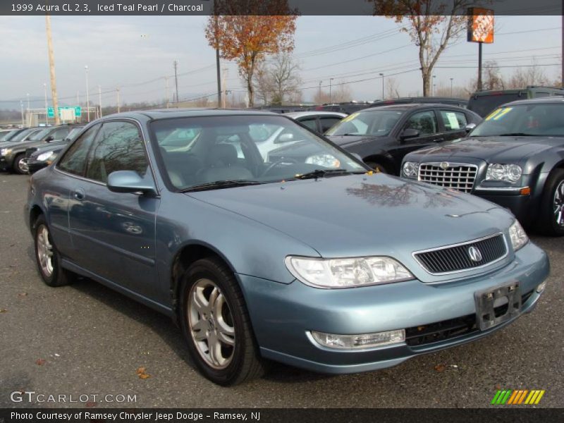 Iced Teal Pearl / Charcoal 1999 Acura CL 2.3