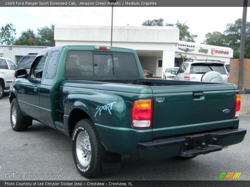  1999 Ranger Sport Extended Cab Amazon Green Metallic