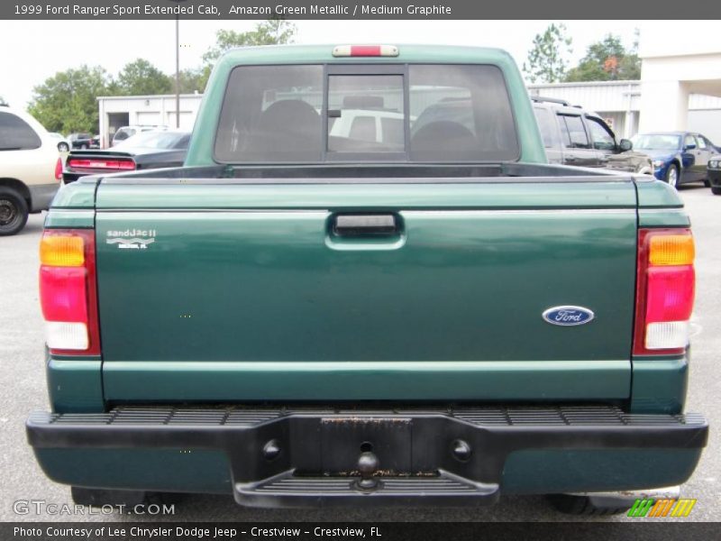 Amazon Green Metallic / Medium Graphite 1999 Ford Ranger Sport Extended Cab