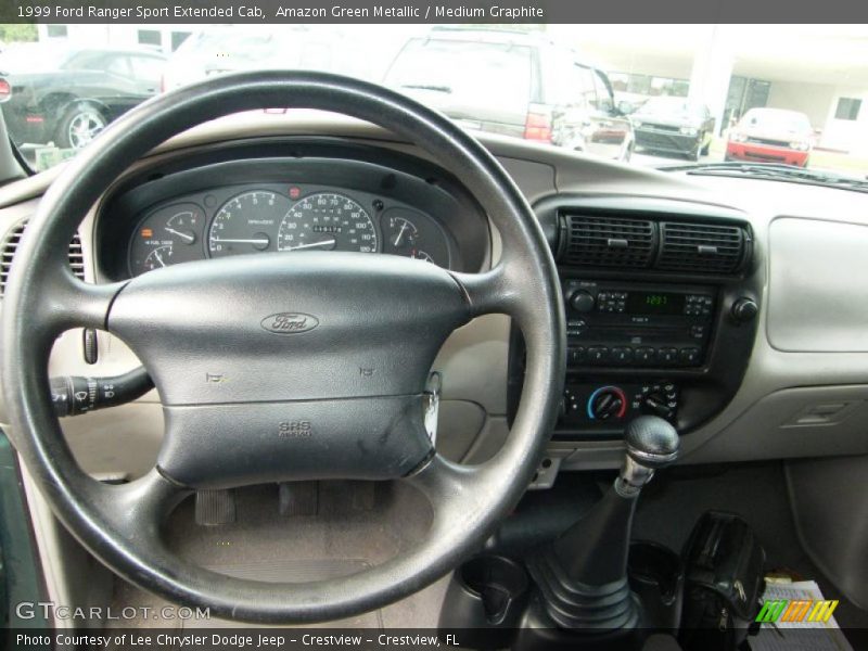 Dashboard of 1999 Ranger Sport Extended Cab