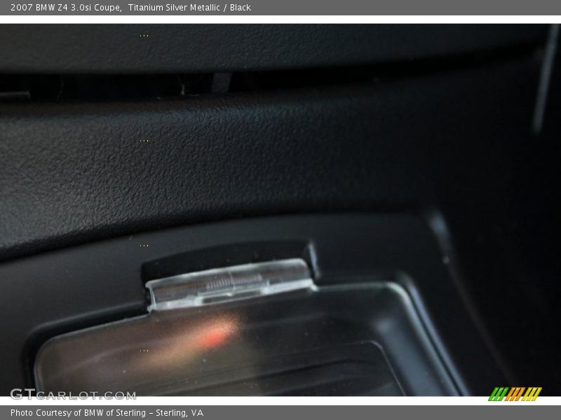Titanium Silver Metallic / Black 2007 BMW Z4 3.0si Coupe