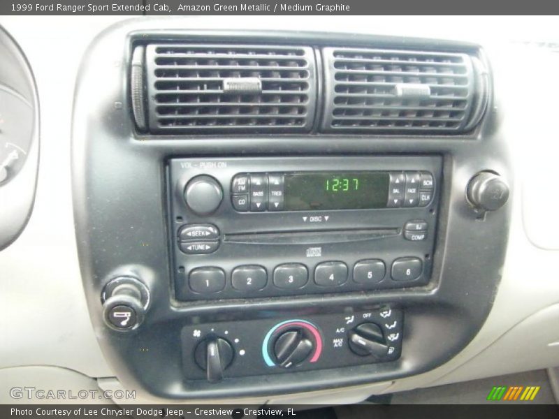 Amazon Green Metallic / Medium Graphite 1999 Ford Ranger Sport Extended Cab
