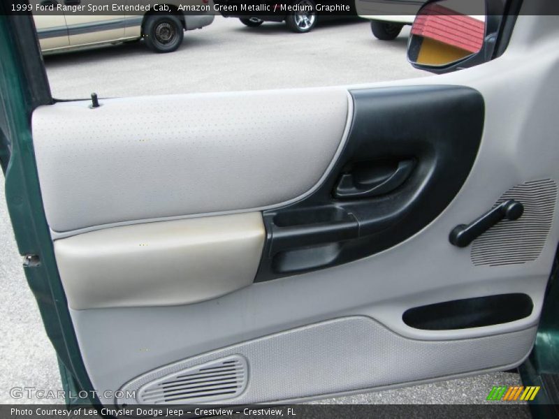 Amazon Green Metallic / Medium Graphite 1999 Ford Ranger Sport Extended Cab