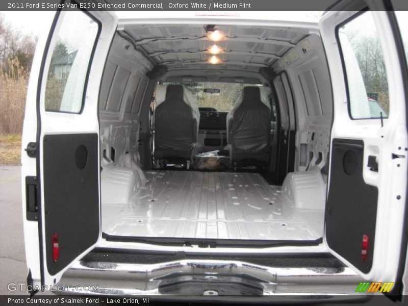Oxford White / Medium Flint 2011 Ford E Series Van E250 Extended Commercial