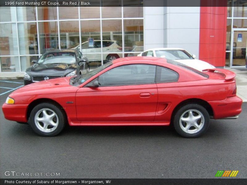  1996 Mustang GT Coupe Rio Red