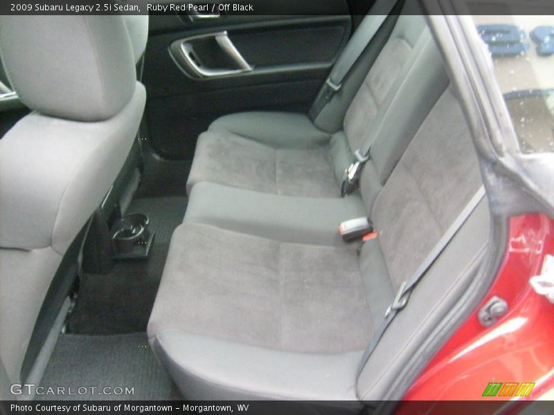Ruby Red Pearl / Off Black 2009 Subaru Legacy 2.5i Sedan