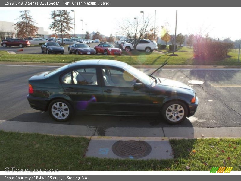 Fern Green Metallic / Sand 1999 BMW 3 Series 323i Sedan