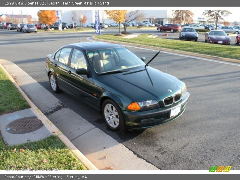 Fern Green Metallic / Sand 1999 BMW 3 Series 323i Sedan