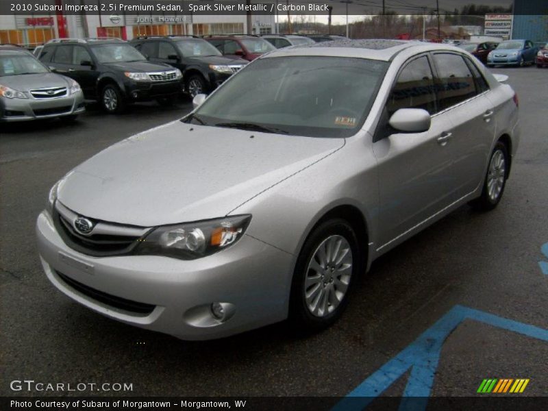 Spark Silver Metallic / Carbon Black 2010 Subaru Impreza 2.5i Premium Sedan