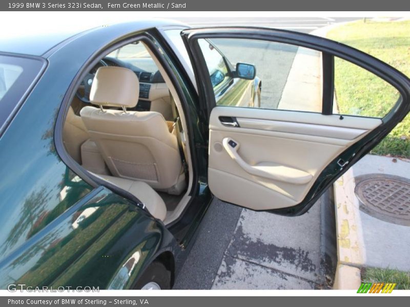 Fern Green Metallic / Sand 1999 BMW 3 Series 323i Sedan