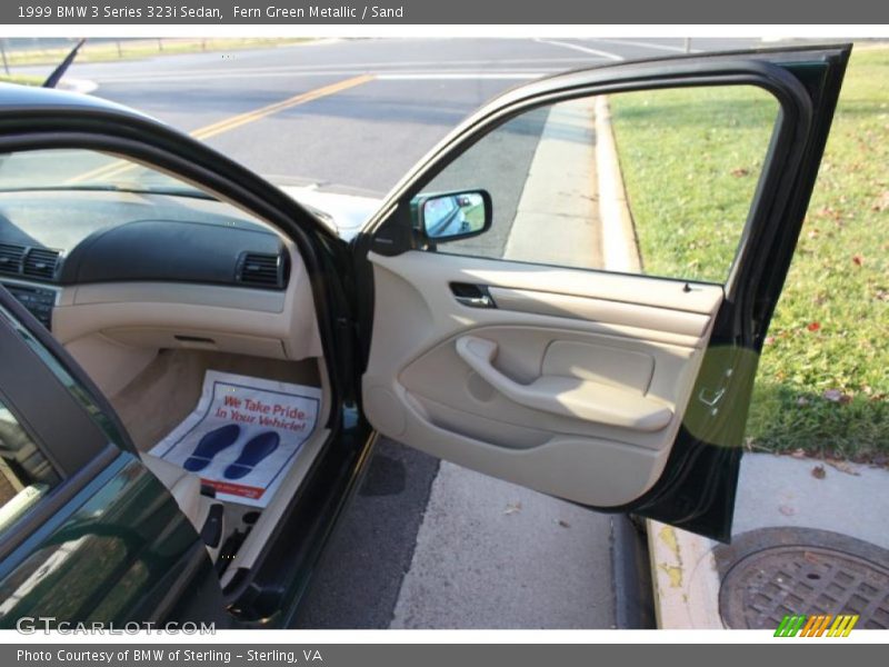 Fern Green Metallic / Sand 1999 BMW 3 Series 323i Sedan