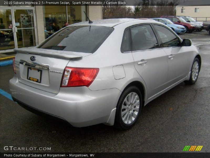 Spark Silver Metallic / Carbon Black 2010 Subaru Impreza 2.5i Premium Sedan