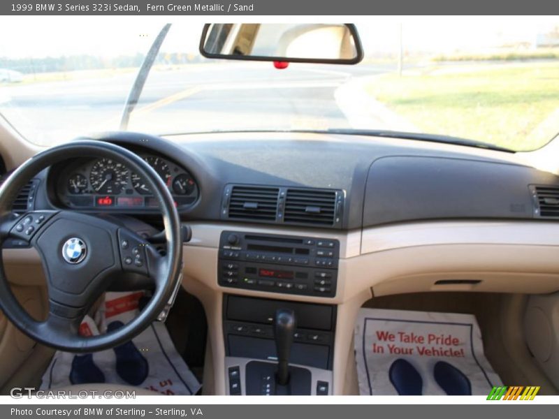 Fern Green Metallic / Sand 1999 BMW 3 Series 323i Sedan