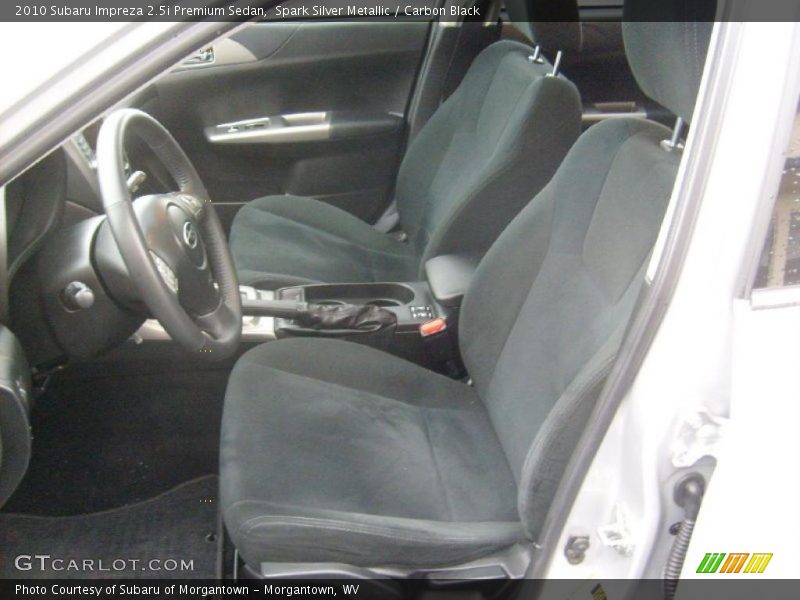 Spark Silver Metallic / Carbon Black 2010 Subaru Impreza 2.5i Premium Sedan