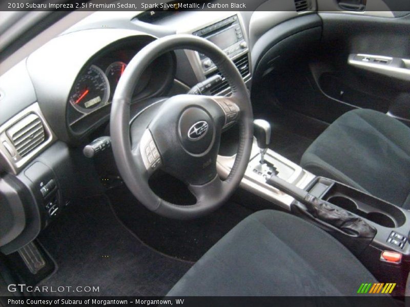 Spark Silver Metallic / Carbon Black 2010 Subaru Impreza 2.5i Premium Sedan