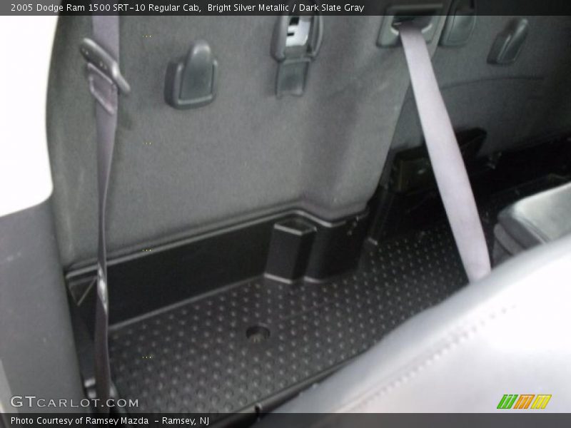 Bright Silver Metallic / Dark Slate Gray 2005 Dodge Ram 1500 SRT-10 Regular Cab