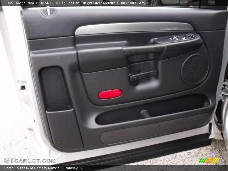 Bright Silver Metallic / Dark Slate Gray 2005 Dodge Ram 1500 SRT-10 Regular Cab