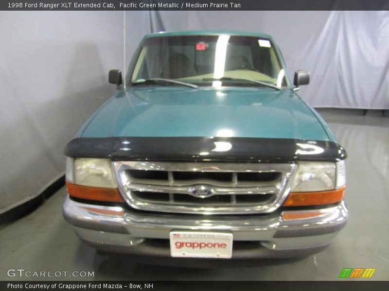 Pacific Green Metallic / Medium Prairie Tan 1998 Ford Ranger XLT Extended Cab