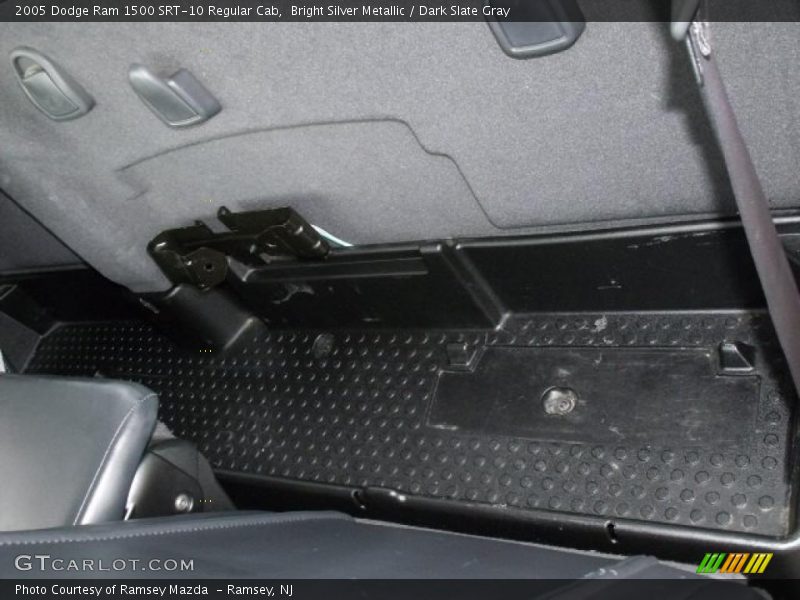 Bright Silver Metallic / Dark Slate Gray 2005 Dodge Ram 1500 SRT-10 Regular Cab