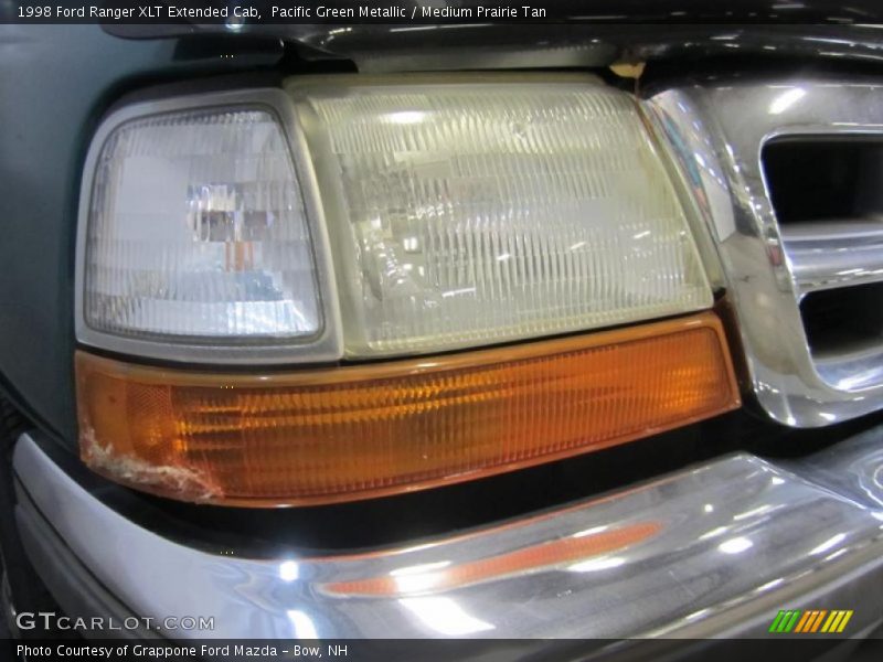 Pacific Green Metallic / Medium Prairie Tan 1998 Ford Ranger XLT Extended Cab