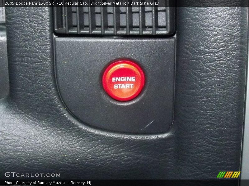 Bright Silver Metallic / Dark Slate Gray 2005 Dodge Ram 1500 SRT-10 Regular Cab