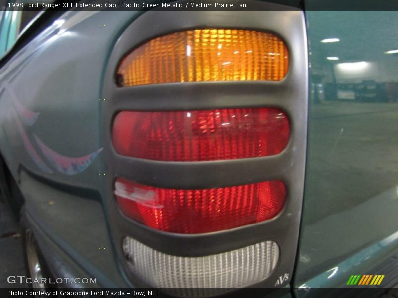 Pacific Green Metallic / Medium Prairie Tan 1998 Ford Ranger XLT Extended Cab