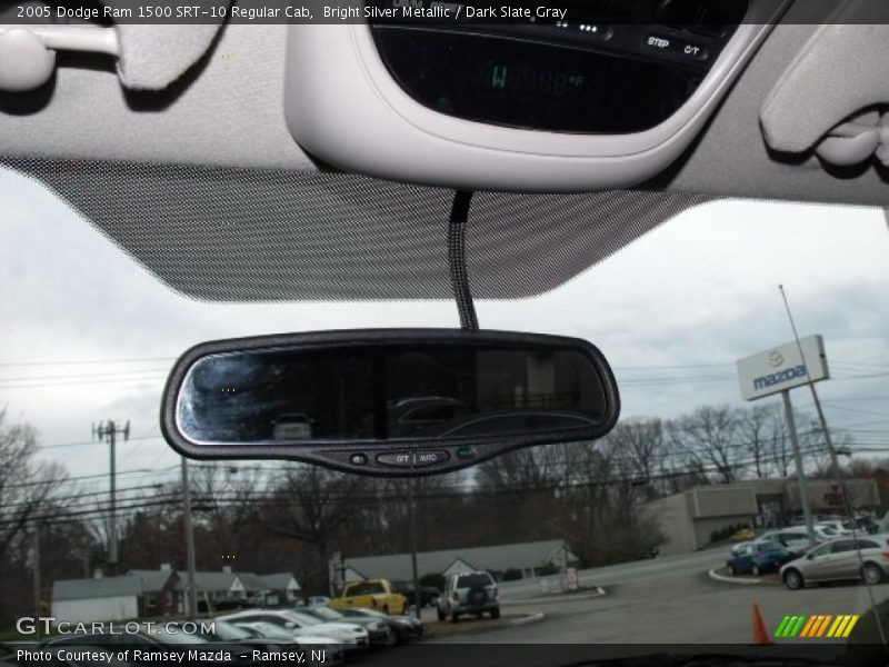 Bright Silver Metallic / Dark Slate Gray 2005 Dodge Ram 1500 SRT-10 Regular Cab
